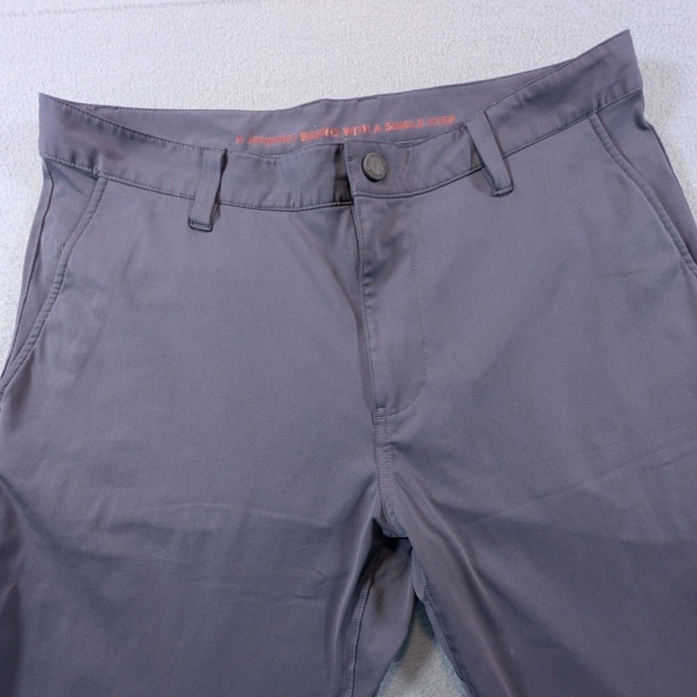 RHONE Commuter Pants Mens 33x32 Gray Slim Fit‎ Technical Trousers Stretch
